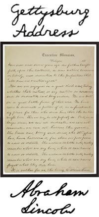 Discours de Gettysburg