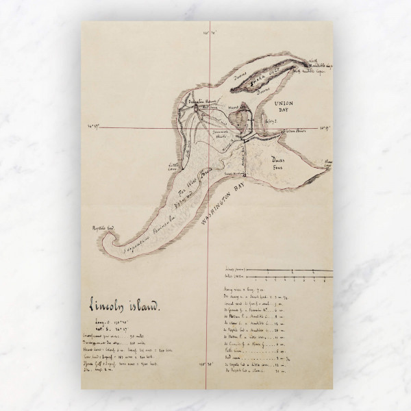 Map of Lincoln Island