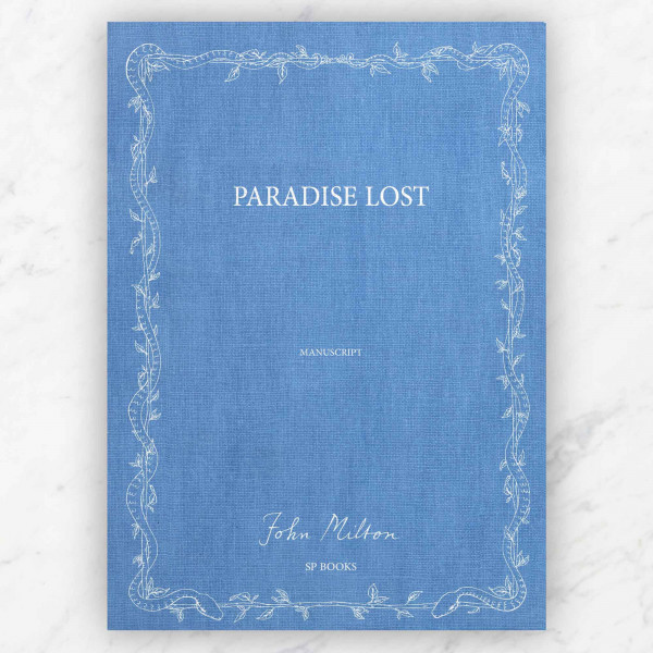 Paraíso perdido, O manuscrito de Paraíso perdido