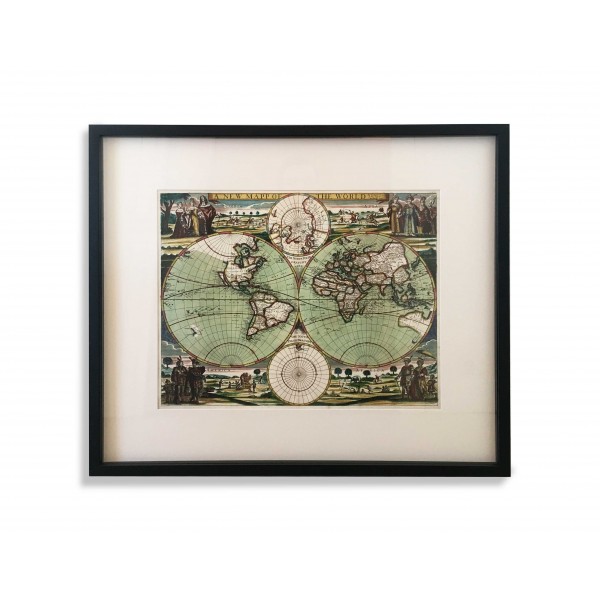 A new map of the world