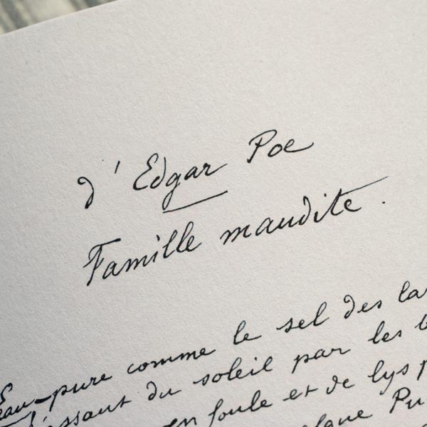 Manuscrits Manuscrits