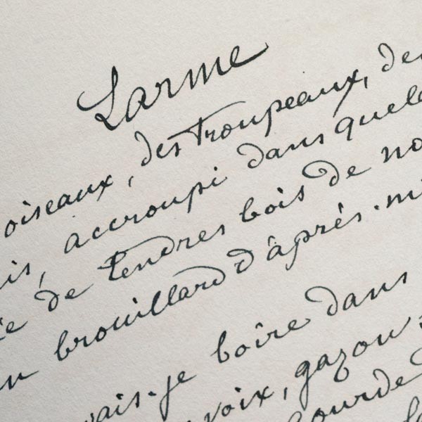 Manuscrits Manuscrits