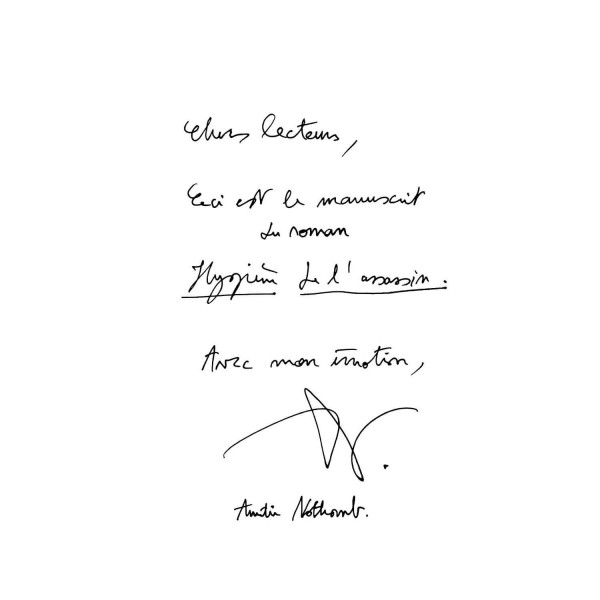 Hygiène de l'assassin