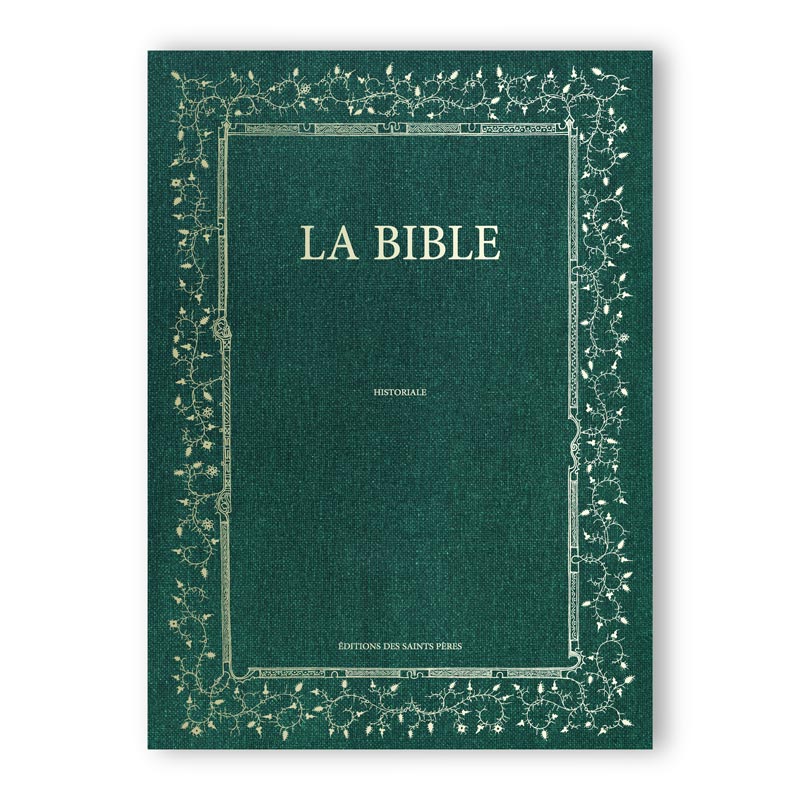 La couverture de la bible